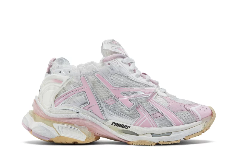 Balenciaga Runner Pink White