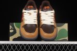 A Bathing Ape Bape Sk8 Sta Brown Orange 5.jpg