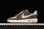 Louis Vuittоп Air Force 1 Low By Virgil Abloh Monogram Brown 1.jpg