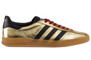 adidas x Gucci Gazelle Metallic Gold