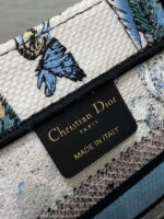 dior m1265 small book tote white and pastel midnight blue toile de jouy mexico embroidery 009 luxibags.ru .jpg