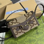 gucci 699296 gucci horsebit 1955 jumbo gg mini bag brown big g 4 luxibags.ru .jpg