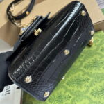 gucci 703848 gucci horsebit 1955 mini bag black crocodile leather 6 luxibags.ru .jpg